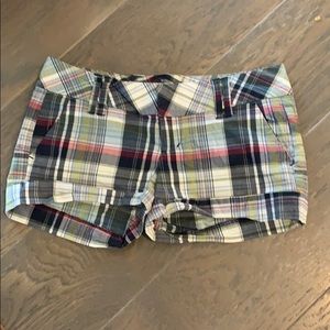 Plaid colorful Forever 21 shorts